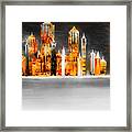 Big City Sailing 2 Framed Print