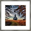 Big Coulee Church - Abandoned Lutheran Church On Nd Prairie Framed Print