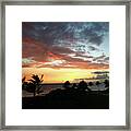 Big Island Sunset #2 Framed Print