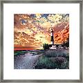 Big Sable Lighthouse Framed Print