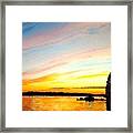 Big Sis Sunset Framed Print