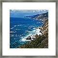 Big Sur Coastline Framed Print