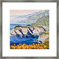 Big Sur Peace Framed Print