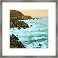 Big Sur Sunrise Framed Print