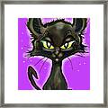 Black Kitten Framed Print