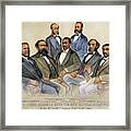 Black Senators, 1872 Framed Print