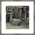 Blacksmith's Bucket Framed Print