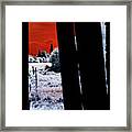 Blood And Moon Framed Print