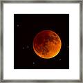 Blood Moon Lunar Eclipse 2015 Framed Print