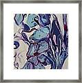 Blooming Blues Framed Print