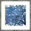Blue Abstract Framed Print