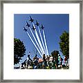 Blue Angels K605 Framed Print