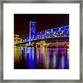 Blue Bridge 2 Framed Print