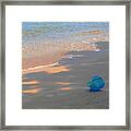 Blue Bucket Framed Print