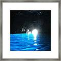 Blue Grotto Capri Framed Print