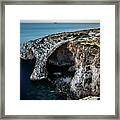 Blue Grotto - Malta - Seascape Photography Framed Print