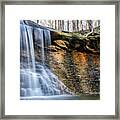 Blue Hen Falls Framed Print