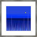 Blue Horizon Framed Print
