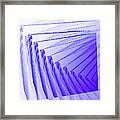 Blue Illusion Framed Print