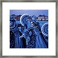 Blue Light Framed Print