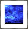 Blue Night Framed Print