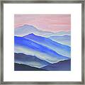 Blue Ridge Mountains Framed Print