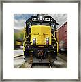 Blue Rridge Southern 3940 On The Move Framed Print