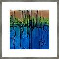 Blue S3 Framed Print