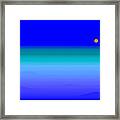 Blue Sea Framed Print
