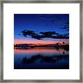 Blue Sky Night Framed Print