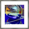 Blue Sphere Framed Print
