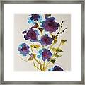 Blue Spring Framed Print