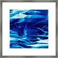 Blue Wave Framed Print