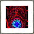 Blueberry Plasma Stinger Framed Print