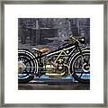 Bmw Vintage Motorcycle Framed Print