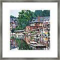 Boathouse Row In Philadelphia Framed Print