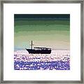 Boating Home Framed Print