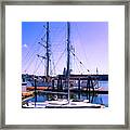 Boats And Ships Framed Print