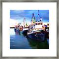 Boats At Peace Framed Print