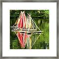 Boats Landscape Framed Print