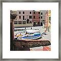 Boccadasse-  Genoa- Harbor Framed Print