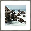 Bodega Bay Seascape Framed Print