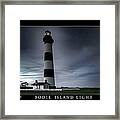 Bodie Island Light At Dusk Framed Print