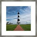 Bodie Island Light Day Shot Framed Print