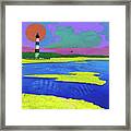 Bodie Island Shores Framed Print