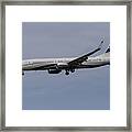 Boeing 737 Private Jet Framed Print