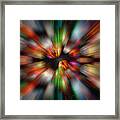 Bolders In Space Framed Print