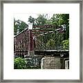 Bollman Truss Railroad Bridge Framed Print