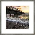 Bowman Bay Sunset 2 Framed Print