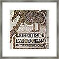 Book Of Lindisfarne Initial Framed Print